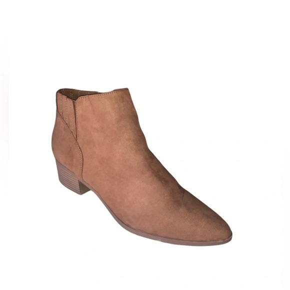 American Rag Women's Tori Fabric Pointed Toe Ankle Fashion Boots Brown Size 11 M - Picture 3 of 12